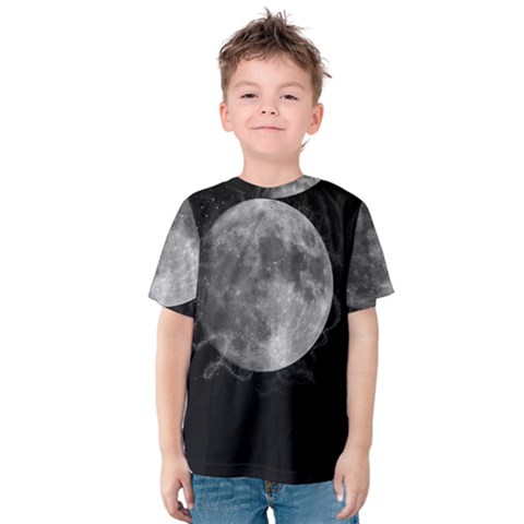 Lune Étoilé Kids  Cotton Tee by kcreatif