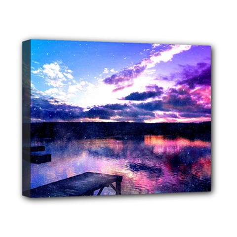 Photo Coucher Du Soleil Effet Galaxy Canvas 10  X 8  (stretched) by kcreatif