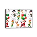 Seamless Pattern Christmas Mini Canvas 6  x 4  (Stretched) View1