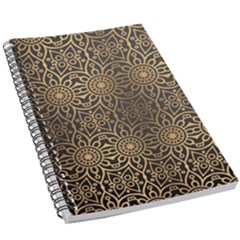 Luxury Ornamental Mandala Design Background 5 5  X 8 5  Notebook by Vaneshart