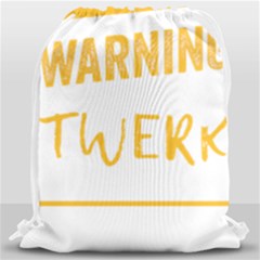 Twerking T-shirt Best Dancer Lovers & Twirken Twerken Gift | Booty Shake Dance Twerken Present | Twerkin Shirt Twerking Tee Drawstring Bag (large) by reckmeck