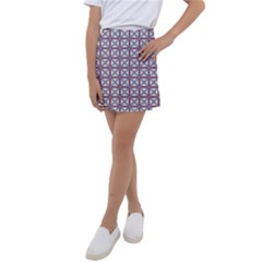 Df Donos Grid Kids  Tennis Skirt by deformigo