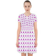 Background Flowers Multicolor Purple Adorable In Chiffon Dress by HermanTelo