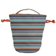 Stripey 10 Drawstring Bucket Bag by anthromahe