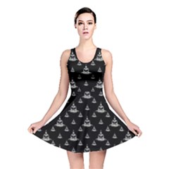 Buddhism Motif Print Pattern Design Reversible Skater Dress by dflcprintsclothing