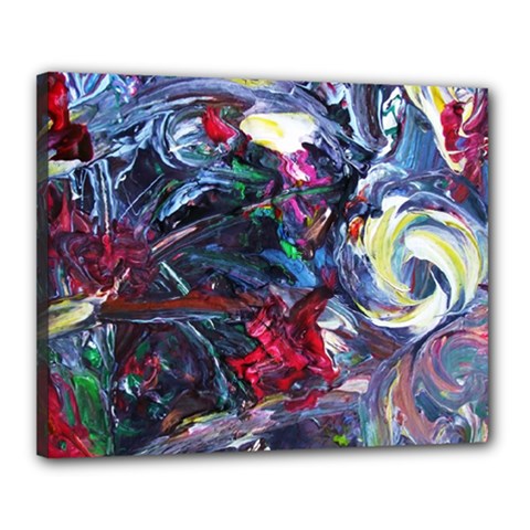 Eden Garden 1 2 Canvas 20  X 16  (stretched) by bestdesignintheworld