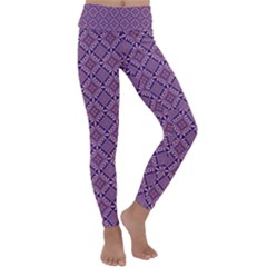 Df Vibrant Therapy Kids  Lightweight Velour Classic Yoga Leggings by deformigo