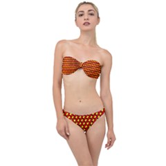 Rby-b-8-9 Classic Bandeau Bikini Set by ArtworkByPatrick