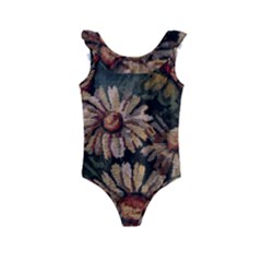 Old Embroidery 1 1 Kids  Frill Swimsuit by bestdesignintheworld