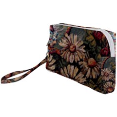 Old Embroidery 1 1 Wristlet Pouch Bag (small) by bestdesignintheworld