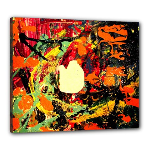 City 1 1 Canvas 24  X 20  (stretched) by bestdesignintheworld