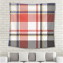Plaid Mosaic Pixel Seamless Pattern Square Tapestry (Large) View2