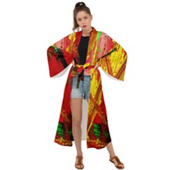 Revelation 1 4 Maxi Kimono by bestdesignintheworld