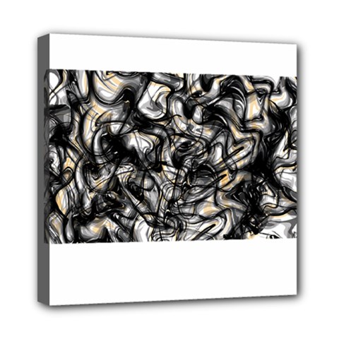 Marble Texture Mini Canvas 8  X 8  (stretched) by letsbeflawed