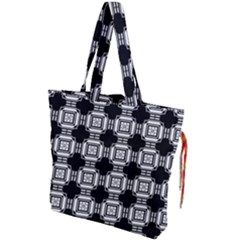 Saba Drawstring Tote Bag by deformigo