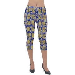 Zappwaits Lightweight Velour Capri Leggings  by zappwaits