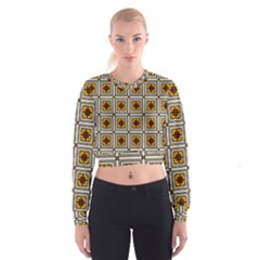 Leptis Cropped Sweatshirt by deformigo