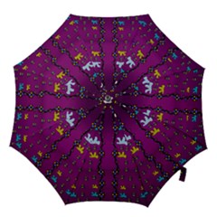 Birds In Freedom And Peace Hook Handle Umbrellas (medium) by pepitasart