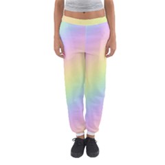 Pastel Goth Rainbow  Women s Jogger Sweatpants by thethiiird