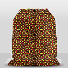 Rby-c-3-8 Drawstring Bag (small) by ArtworkByPatrick