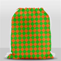 Generated Glitch20 Drawstring Bag (small) by ScottFreeArt
