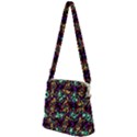 ABSTRACT-R-9 Zipper Messenger Bag View2