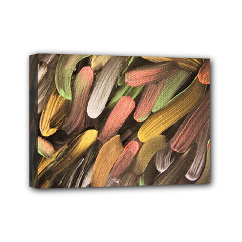Texture Background Art Structure Mini Canvas 7  X 5  (stretched) by Vaneshart