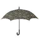 Urban Art Textured Print Pattern Hook Handle Umbrellas (Small) View3