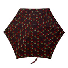 Rose Maroon Mini Folding Umbrellas by snowwhitegirl
