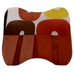 Sophie Taeuber Arp, Composition À Motifs D arceaux Ou Composition Horizontale Verticale Velour Head Support Cushion by Sobalvarro