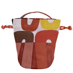 Sophie Taeuber Arp, Composition À Motifs D arceaux Ou Composition Horizontale Verticale Drawstring Bucket Bag by Sobalvarro