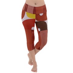 Sophie Taeuber Arp, Composition À Motifs D arceaux Ou Composition Horizontale Verticale Lightweight Velour Capri Yoga Leggings by Sobalvarro