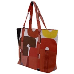 Sophie Taeuber Arp, Composition À Motifs D arceaux Ou Composition Horizontale Verticale Zip Up Canvas Bag by Sobalvarro