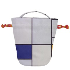 Tableau I, By Piet Mondriaan Drawstring Bucket Bag by Sobalvarro