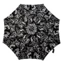 Graffiti Abstract Collage Print Pattern Hook Handle Umbrellas (Large) View1