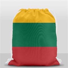 Lithuania Flag Drawstring Bag (small) by FlagGallery
