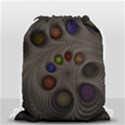 Fractal Fantasy Abstract Pattern Drawstring Bag (Small) View1