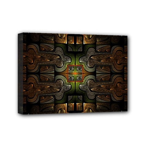 Fractal Fantasy Mystic Design Mini Canvas 7  X 5  (stretched) by Wegoenart