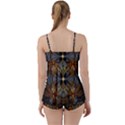 Fractal Art Abstract Pattern Babydoll Tankini Set View2