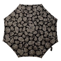 Rock Stone Seamless Pattern Hook Handle Umbrellas (medium) by Nexatart