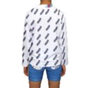 Japan Cherry Blossoms On White Kids  Long Sleeve Swimwear View2