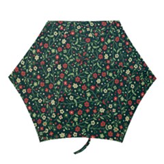Flowering Branches Seamless Pattern Mini Folding Umbrellas by Nexatart