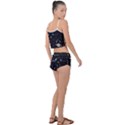 Starry Night  Space Constellations  Stars  Galaxy  Universe Graphic  Illustration Summer Cropped Co-Ord Set View2