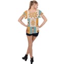 Nautical Elements Collection Ruffle Collar Chiffon Blouse View2