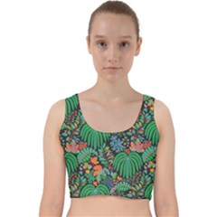 14 Velvet Racer Back Crop Top by Sobalvarro
