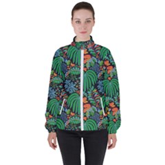 14 Women s High Neck Windbreaker by Sobalvarro