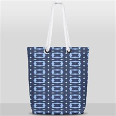 Digital Boxes Full Print Rope Handle Tote (small) by Sparkle