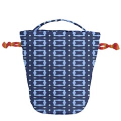 Digital Boxes Drawstring Bucket Bag by Sparkle