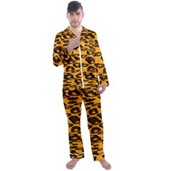 Digital Art  Men s Satin Pajamas Long Pants Set by Sparkle