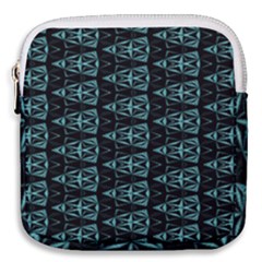 Digital Triangles Mini Square Pouch by Sparkle